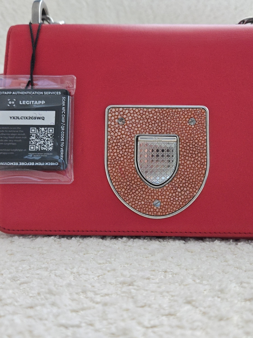 Christian Dior Mini Bag – Red Leather - Picture 3 of 15
